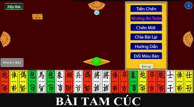 Ưu tiên giữ lại bộ bài Tam Cúc khi có cơ hội